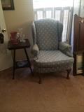 Wing back chair