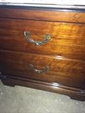 Two drawer side table