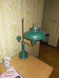 Heywood Wakefield entry table w lamp