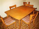 Heywood Wakefield kitchen chair and tables