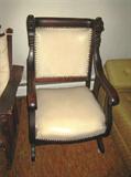 upholstered rocker 2