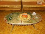 marble top coffee table with appointments
