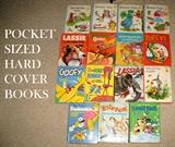 Pocket size hard cover books