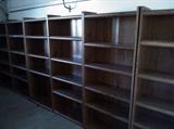 Multiple Solid Wood Shelving (Metal Garage Storage Shelving Also Available)