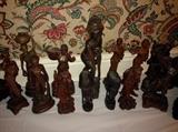 Old Wood Imported Figures