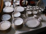 Crescent Fine China - Over 120+ Pieces {Jie Pai}