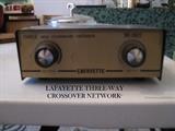Lafayette 3 way crossover network