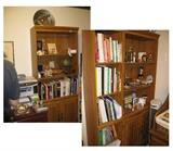 Shelf units, books etc.