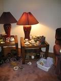 Side tables, lamps and smalls