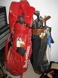 Budweiser golf case - clubs