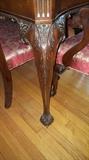 Table claw and ball feet