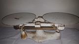 Old baker's scale....bowl and weights, also