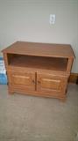 Oak stand.....side table