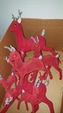Vintage Xmas deer