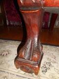 Parlor: A closer view of one of the feet on the AMERICAN EMPIRE parlor set.