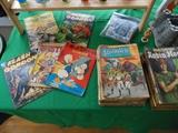 Sun Porch: Here is a collection of vintage comic books from the late 1940s to early 1950s. Each one is priced separately.