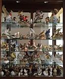 Large Collection of Porcelain, Ceramic & Glass Birds