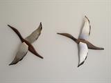 Metal & Wood Mallard Duck Wall Decor (Japan)