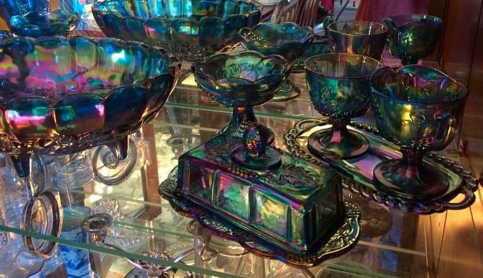 Grapevine Fenton Carnival Glass