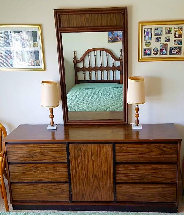 Vintage Barwick Dresser with Mirror