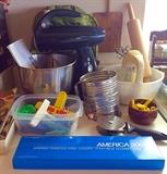 Sunbeam Mixer, Vintage & Newer Kitchen Items