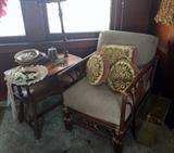 Bamboo couch and chair