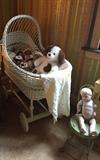 Wicker bassinet