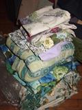 Vintage fabric, bedspreads (more to come from attic)