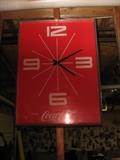 Vintage coke clock.