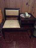 Telephone table/chair