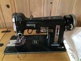 Necchi sewing machine and cabinet