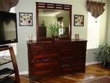 Matching Dresser and Mirror