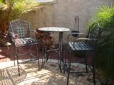 Outdoor Bistro Set 3 Pieces