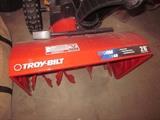 Troy Bilt snowblower, 28". Used once or twice. Like new