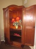 Armoire , movable shelves,