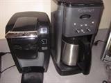Kuerig one cukp, Cuisinart coffee pot