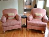 Pair of matching club chairs
