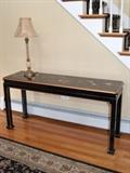 Asian inspired hall table