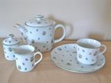 Tea and toast set for 16