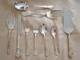 Reed & Barton silverplate flatware set