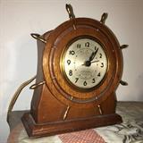 Seth Thomas electrical ships wheel clock