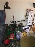 trimmer, mower and other lawn tools