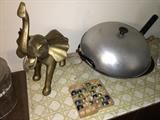 brass elephant