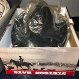 new Stetson cowboy hat in black