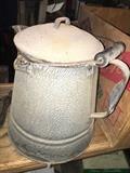 enamelware coffee pot