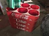 Coke plastic trays