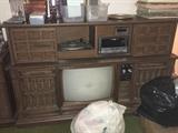 TV console stereo