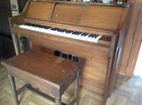 Vintage player piano
