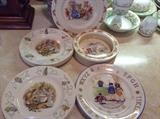 There are several patterns of children's dishes