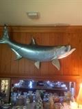 Mounted tarpon